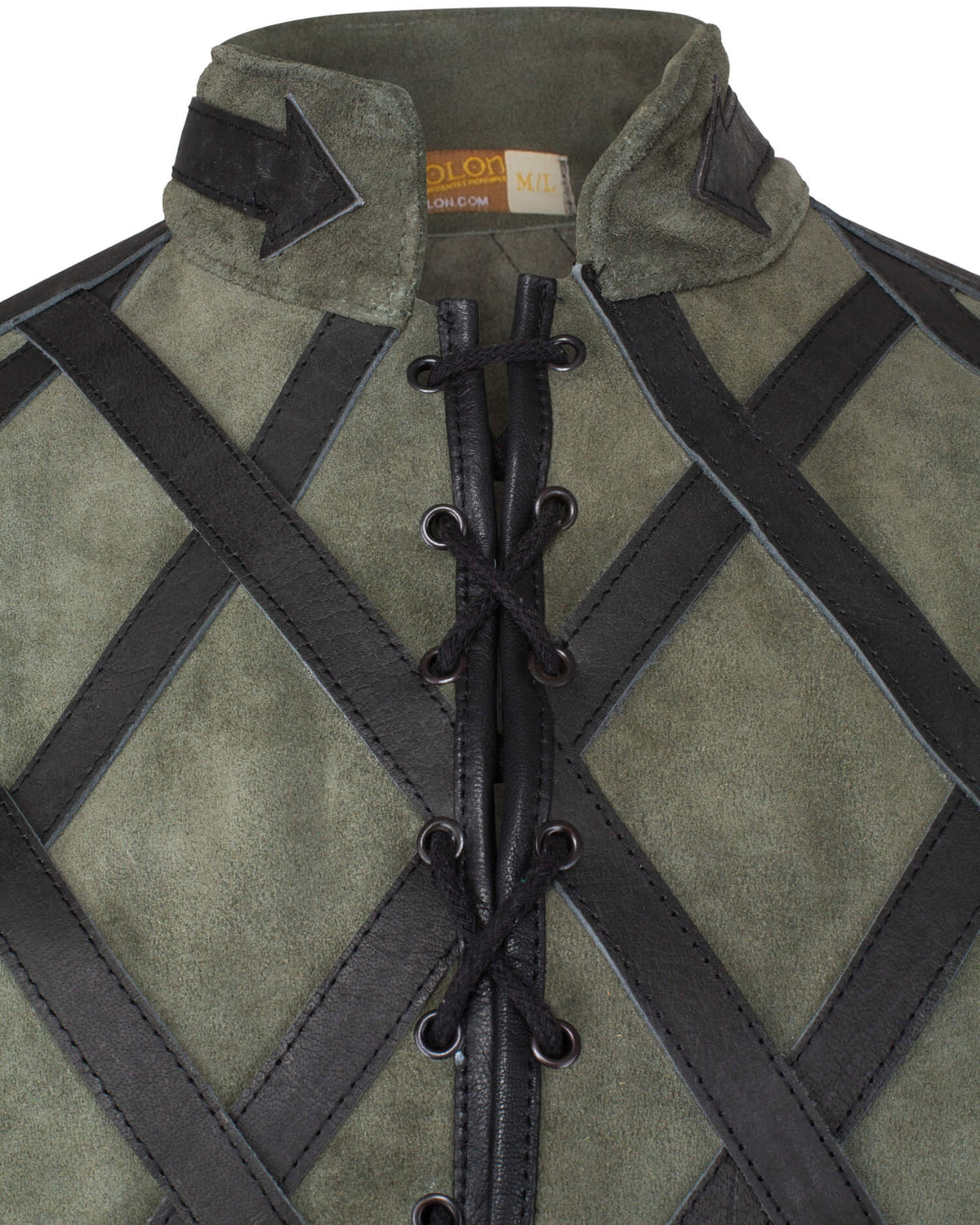 Chaleco medieval Cahir - verde