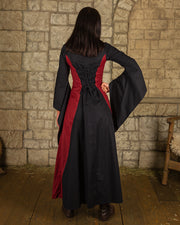 Vestido medieval en algodón, modelo Stella