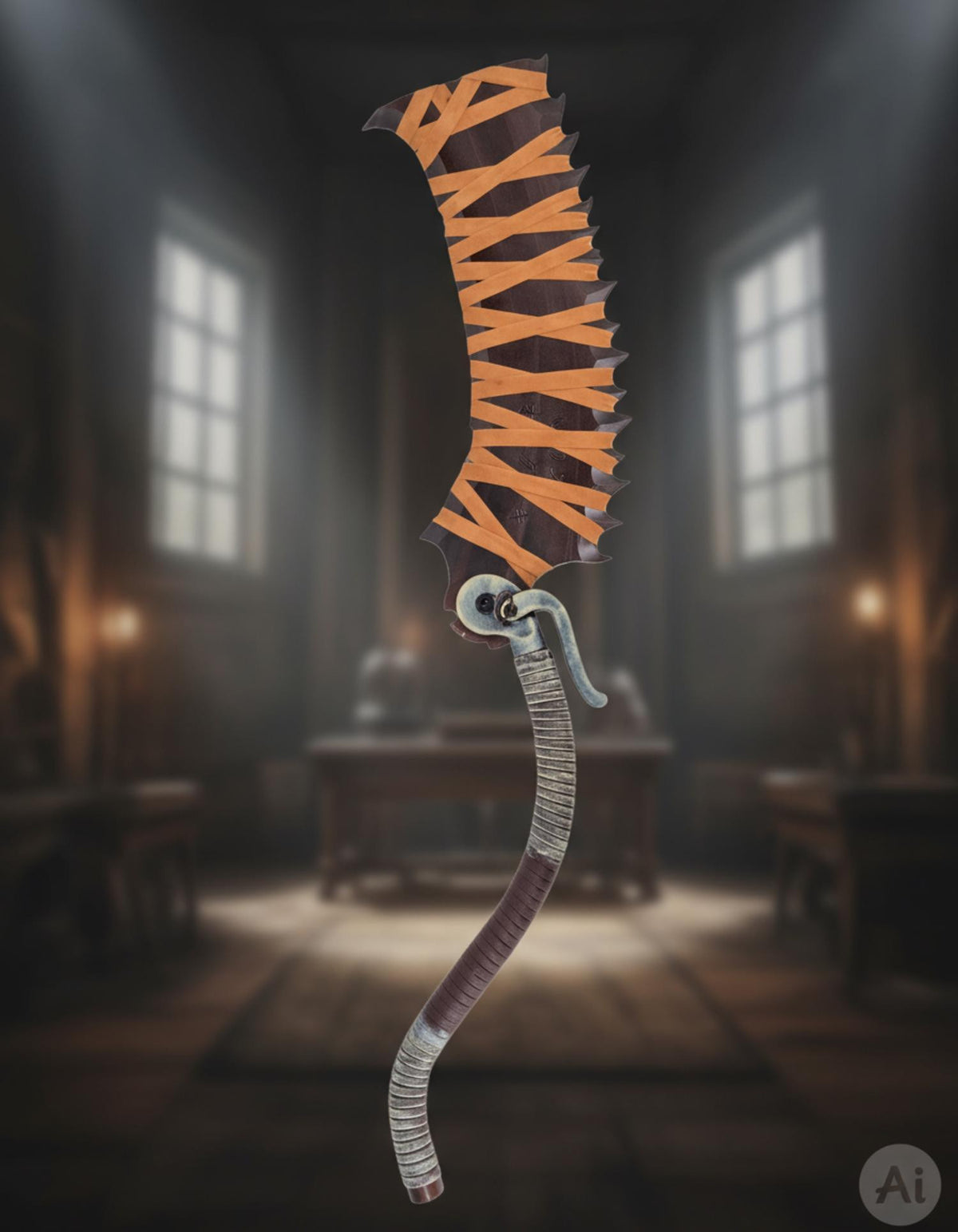 Arma de truco no oficial Saw cleaver de Bloodborne