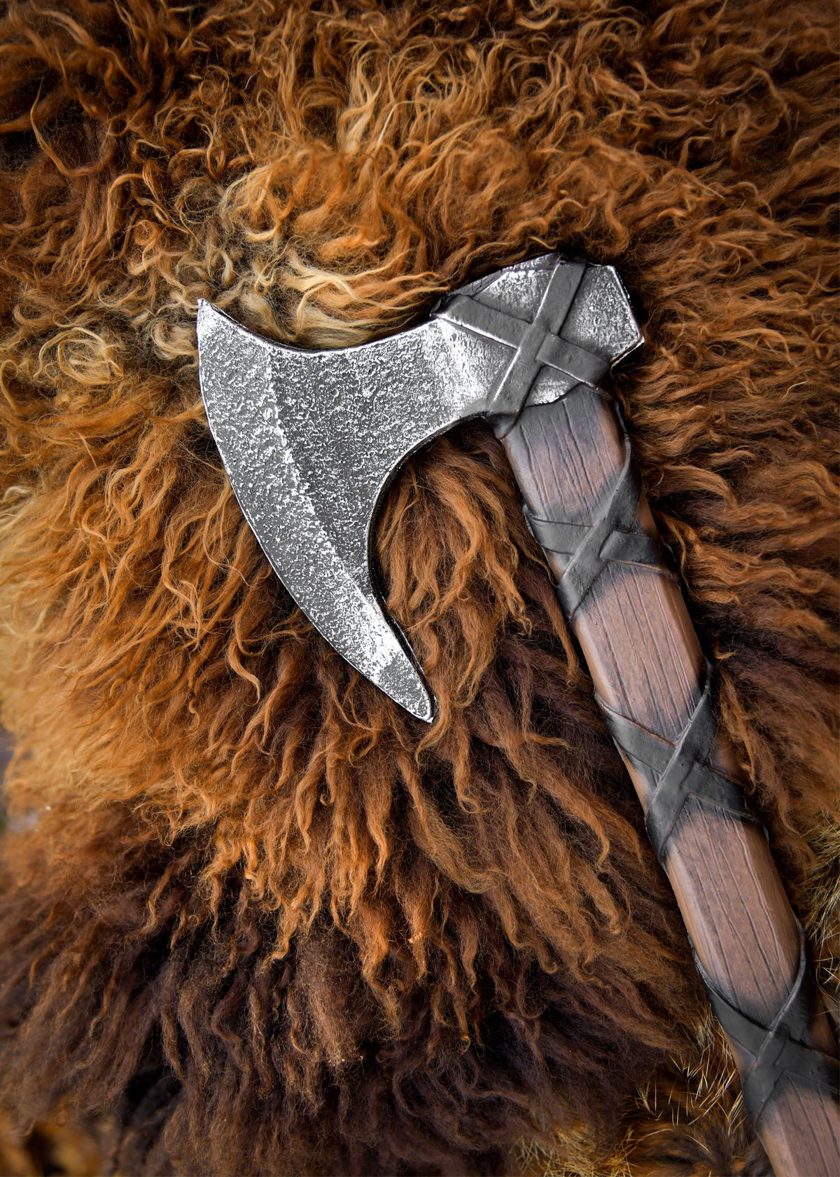 Hacha medieval para LARP, modelo Torvald