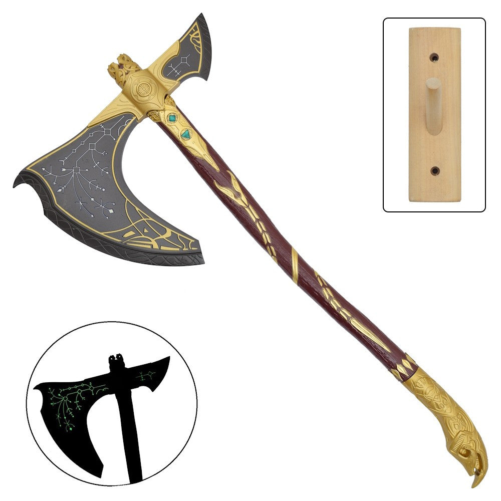 Hacha decorativa no oficial Levathian de Kratos - God of War