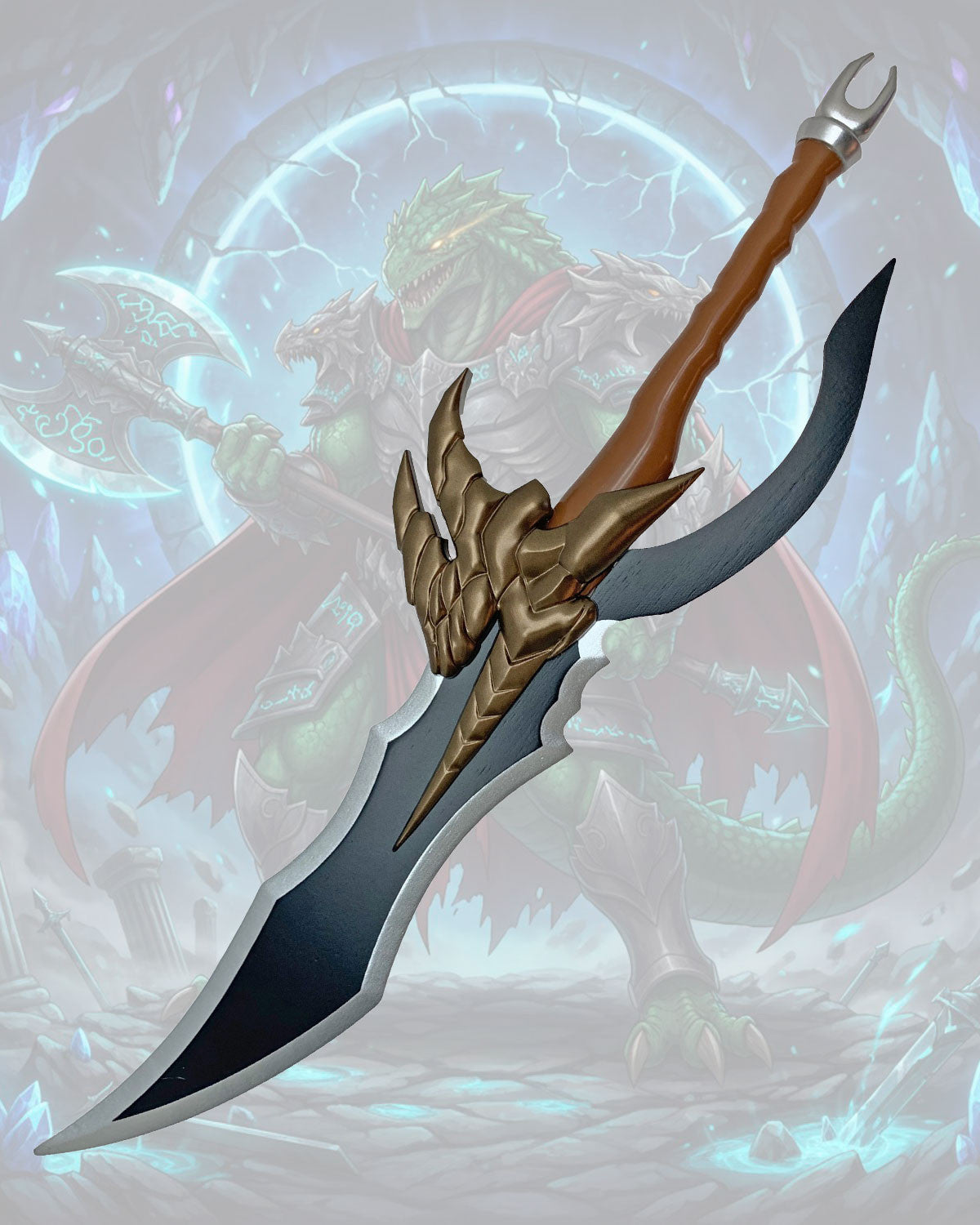 Daga Colmillo Veneno Kasaka réplica Solo Leveling