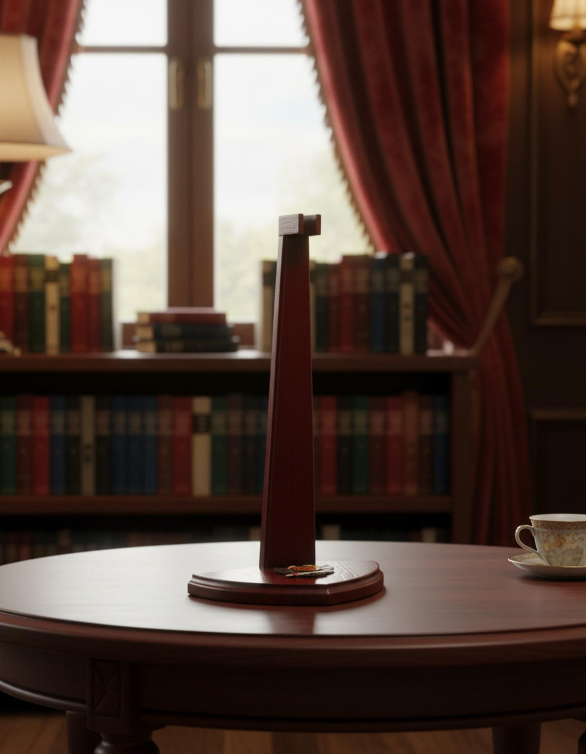 Soporte Toledano de madera para dagas