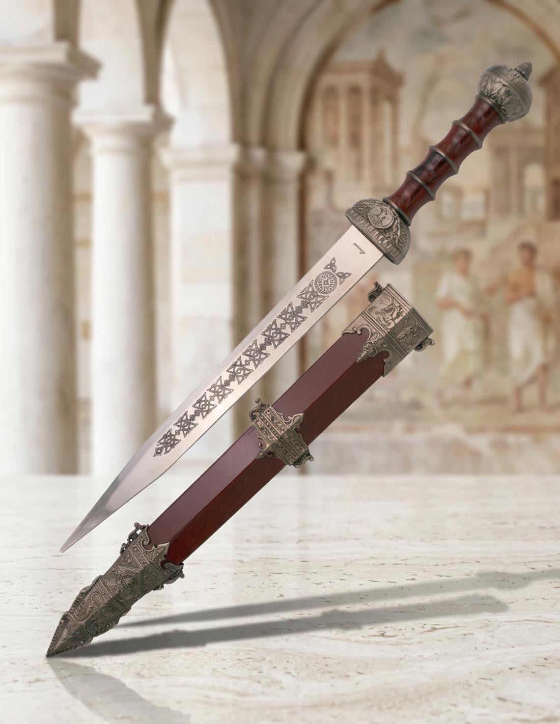 Daga Gladius con vaina