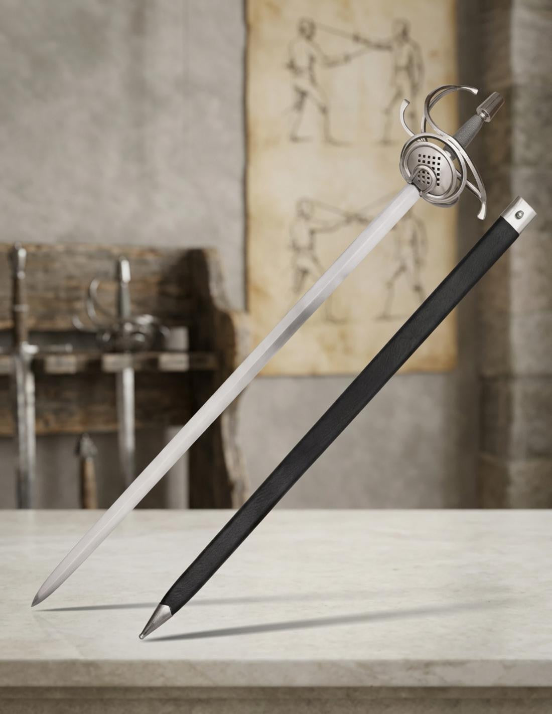Espada Rapiera Pappenheimer