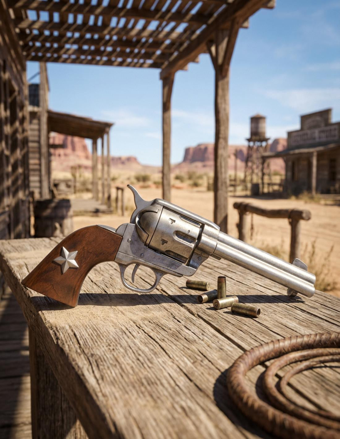 Revólver Colt, EUA 1886_IA