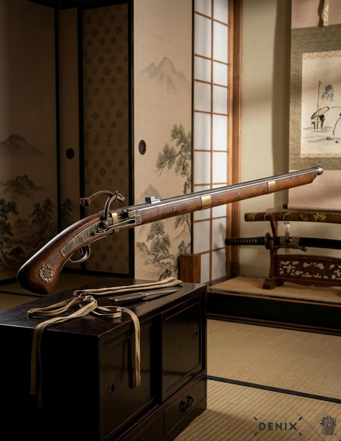 Rifle de chispa, Japón 1800