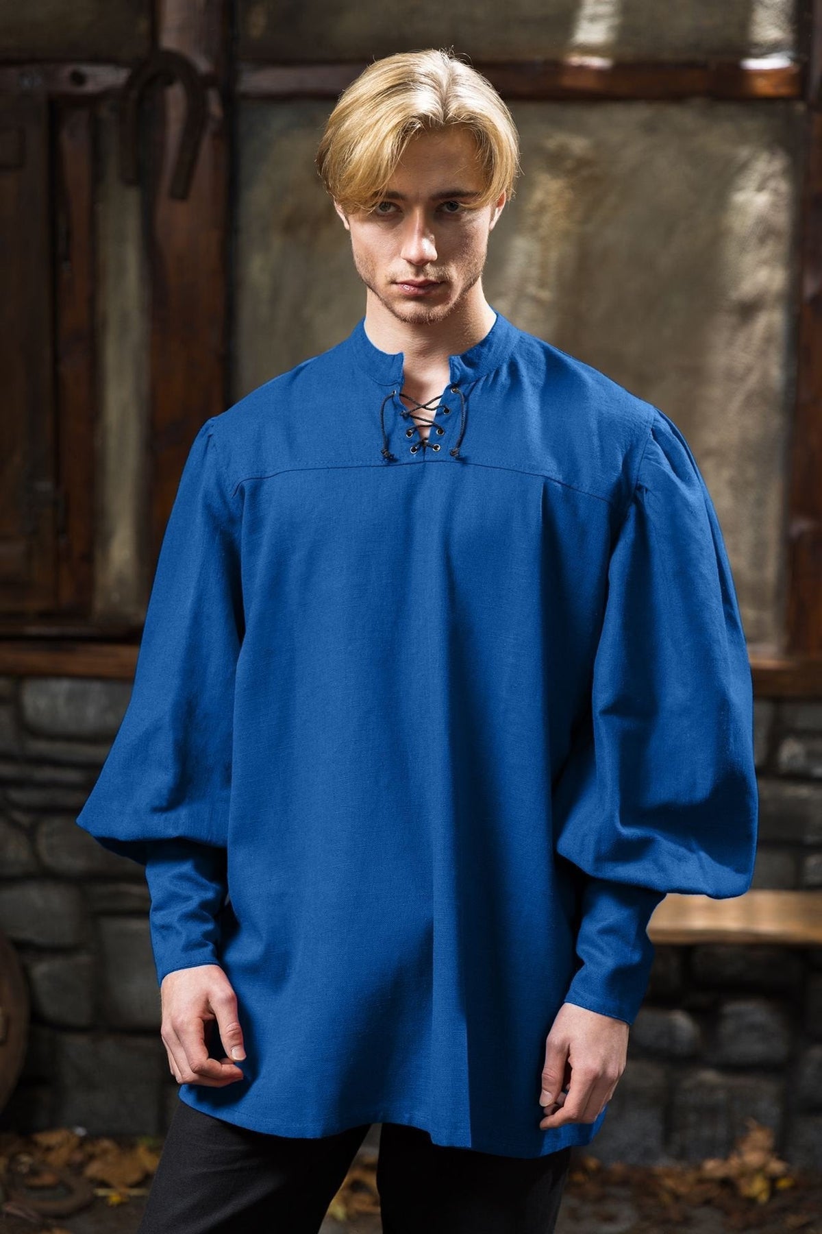 Camisa Imperial Warhammer Armoury Tipo B, Azul