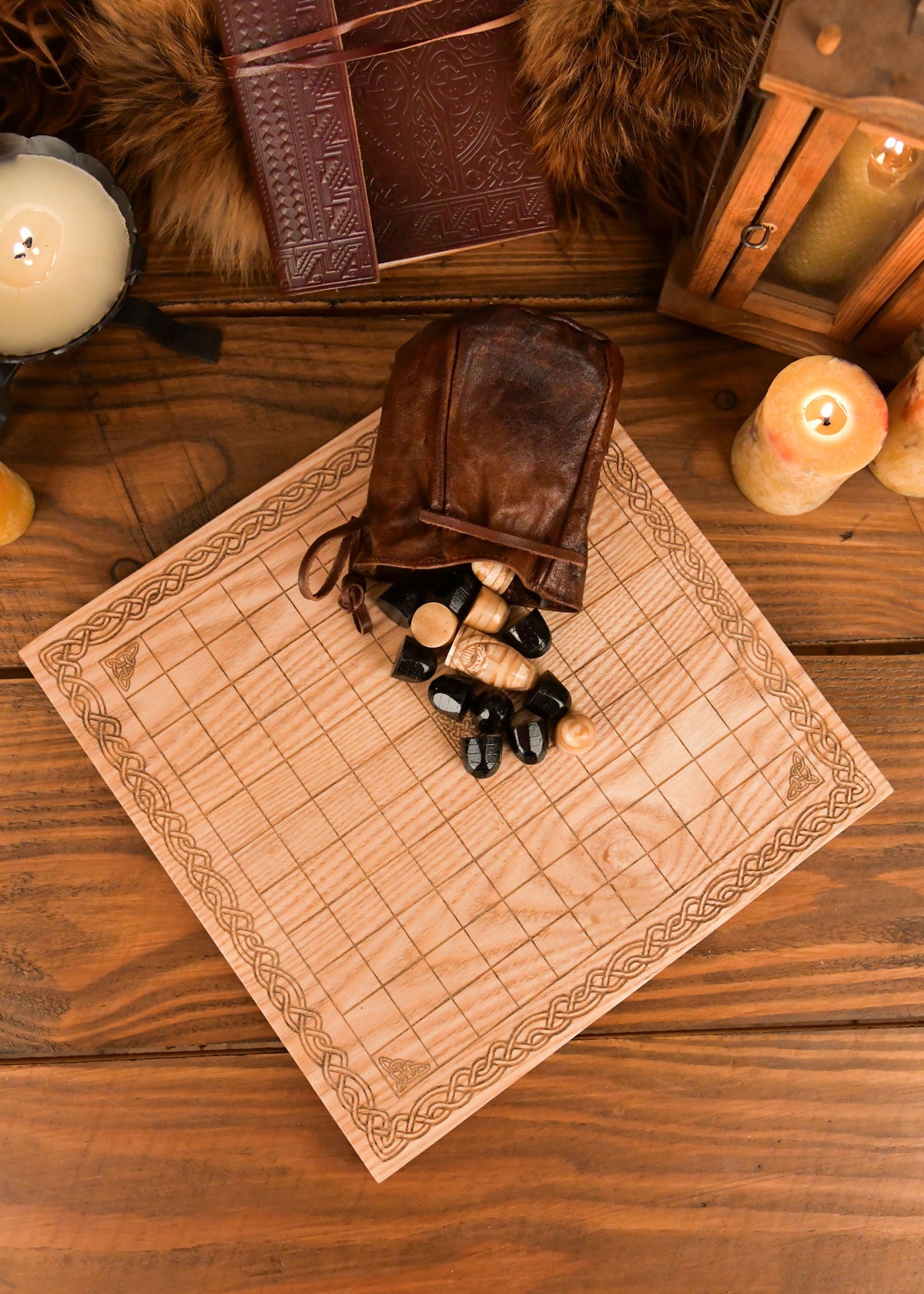Juego de mesa Vikingo en madera - Hnefatafl