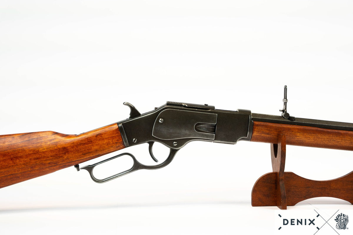 Rifle de repetición con acción de palanca USA 1873, negro
