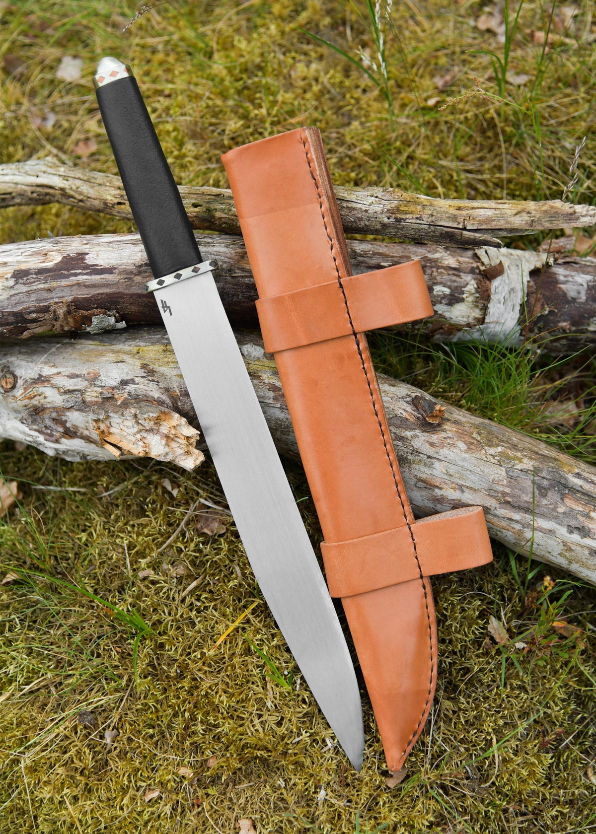 Seax Vikingo de Acero 5160 con Vaina, Legacy Arms