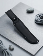 Cuchillo Outdoor Bowie 20cm - Acero 420 con Mango de Goma _IA