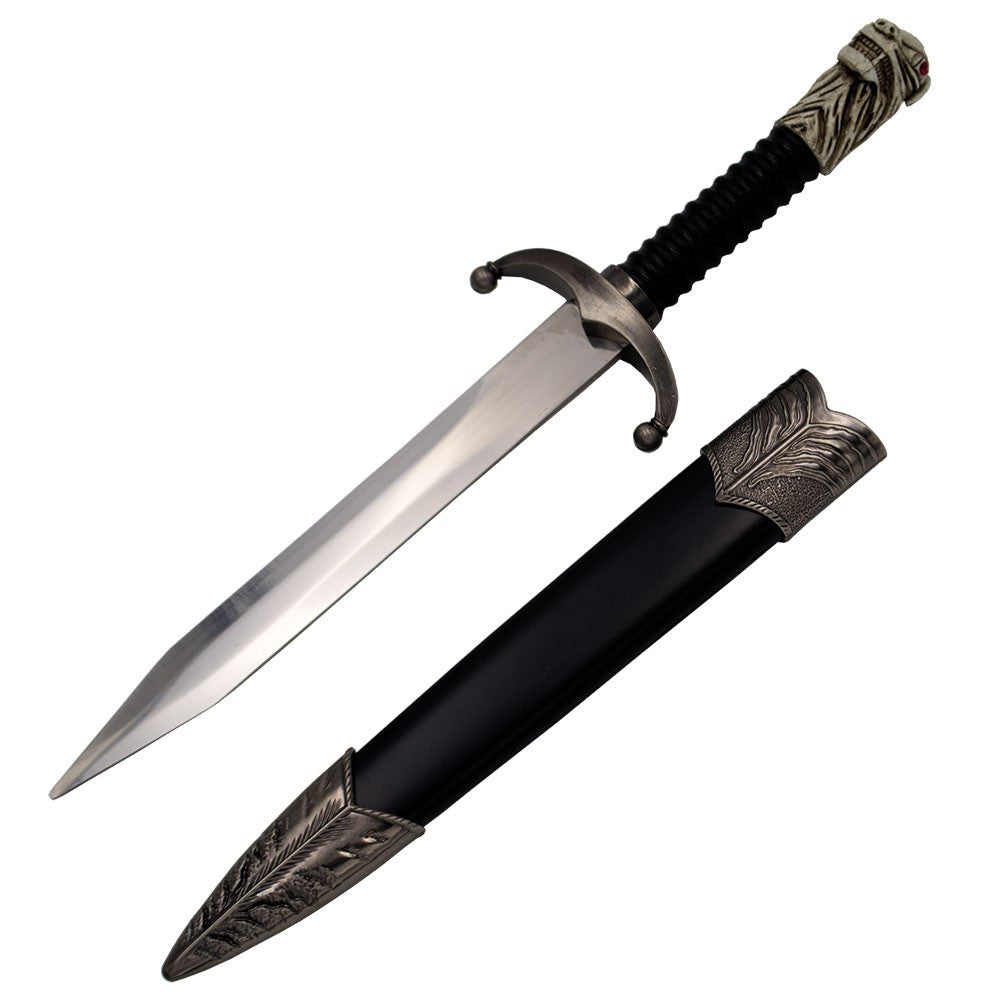 Daga medieval fantástica Lobo