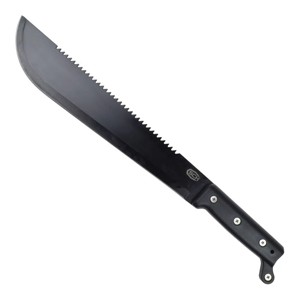 Machete táctico SCK hoja negra (Largo 45,5 cm.)