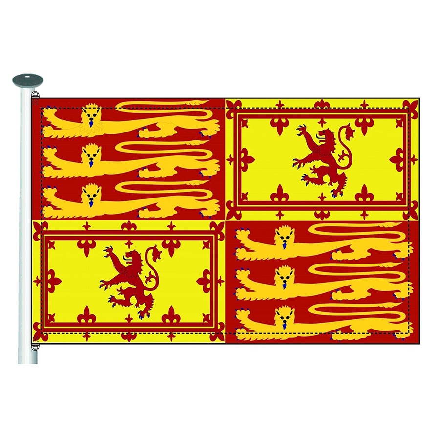 Bandera medieval Ricardo Corazón de León