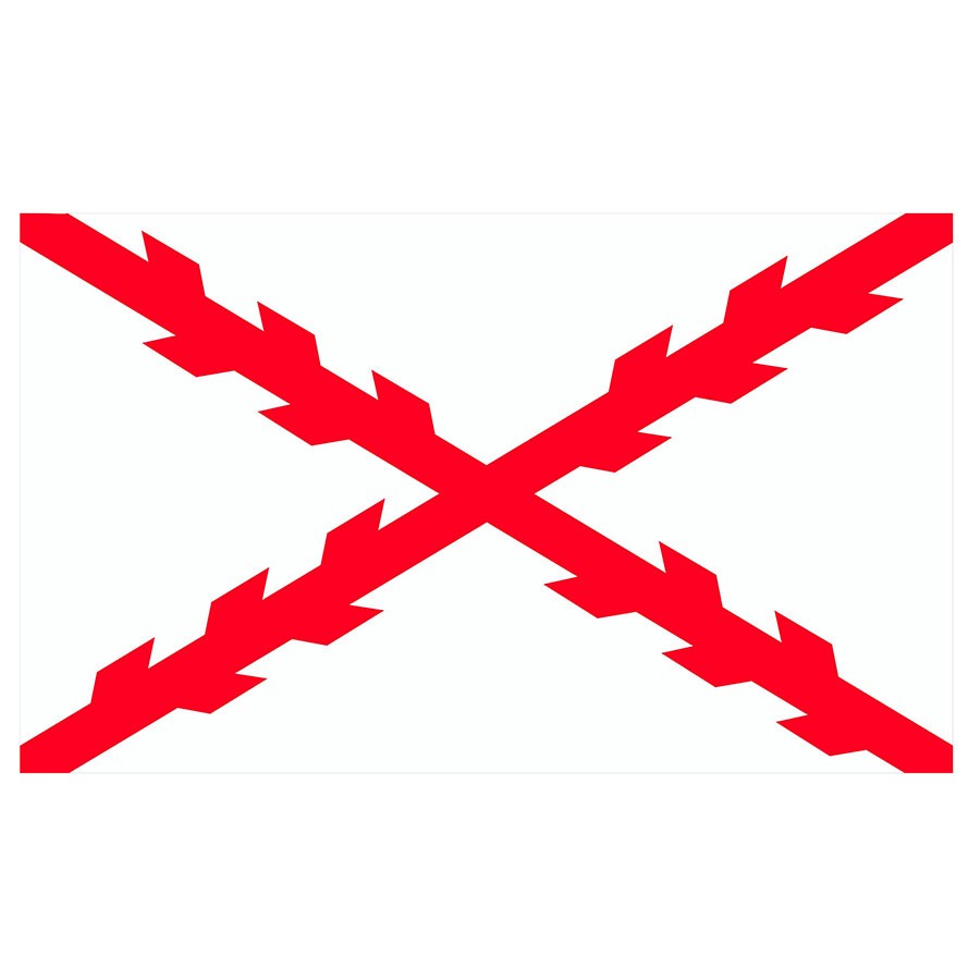 Bandera Cruz de Borgoña