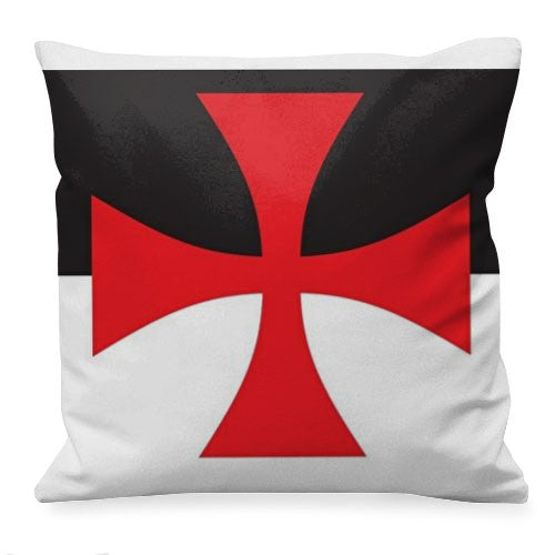 Cojín medieval Cruz Templaria Paté