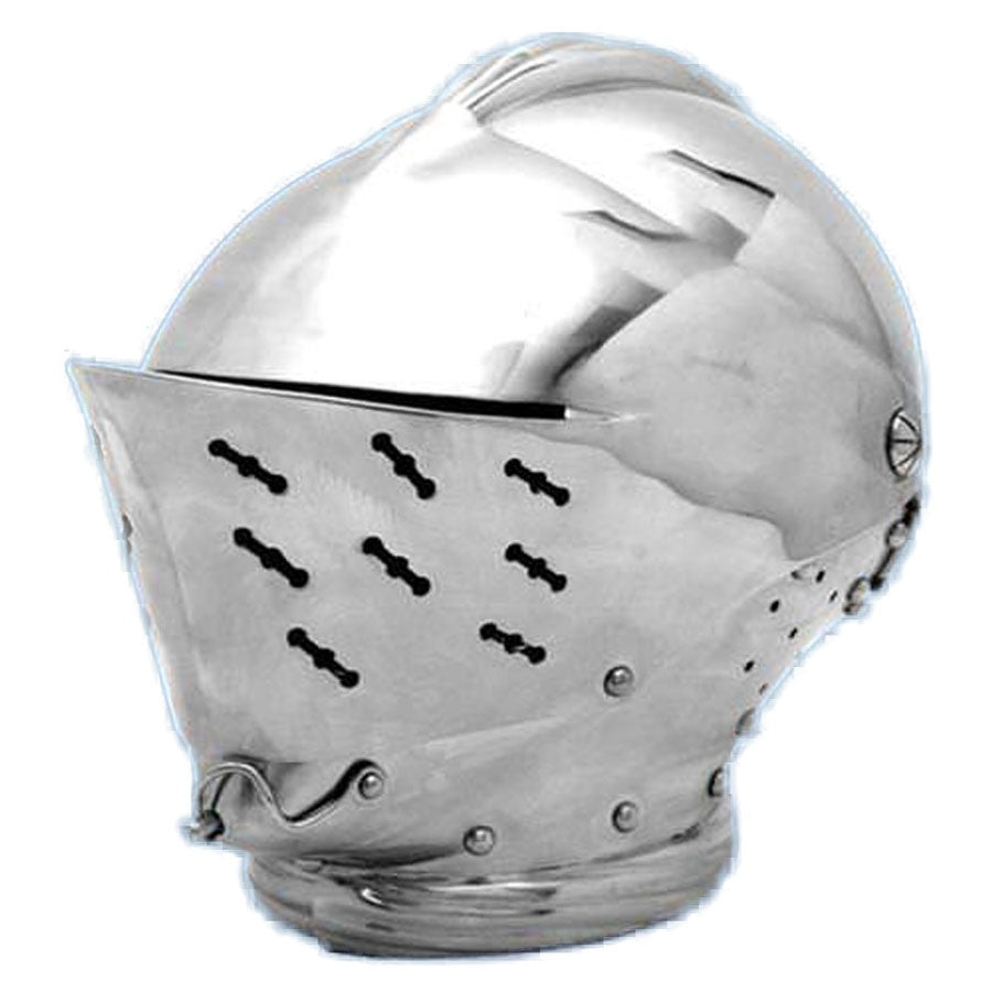 Casco Medieval Tudor Cerrado, años 1522-1523