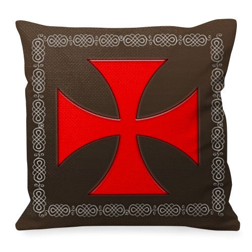 Cojín Cruz de Malta Caballeros Templarios