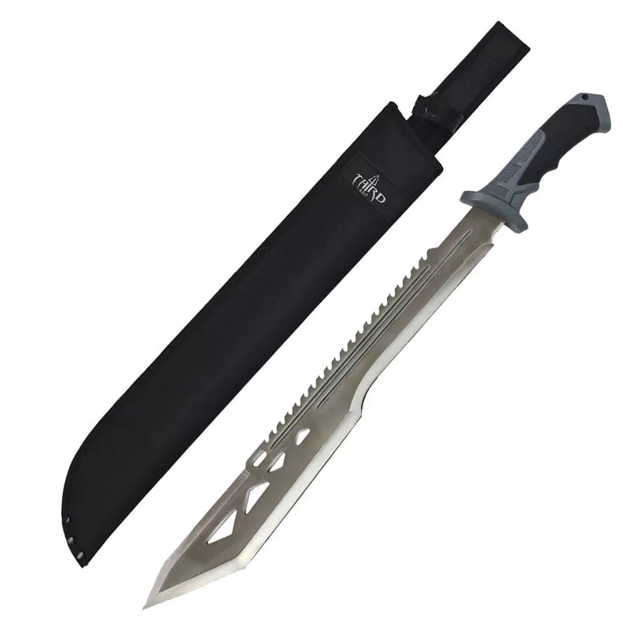 Machete CortaCañas Third con hoja serrada