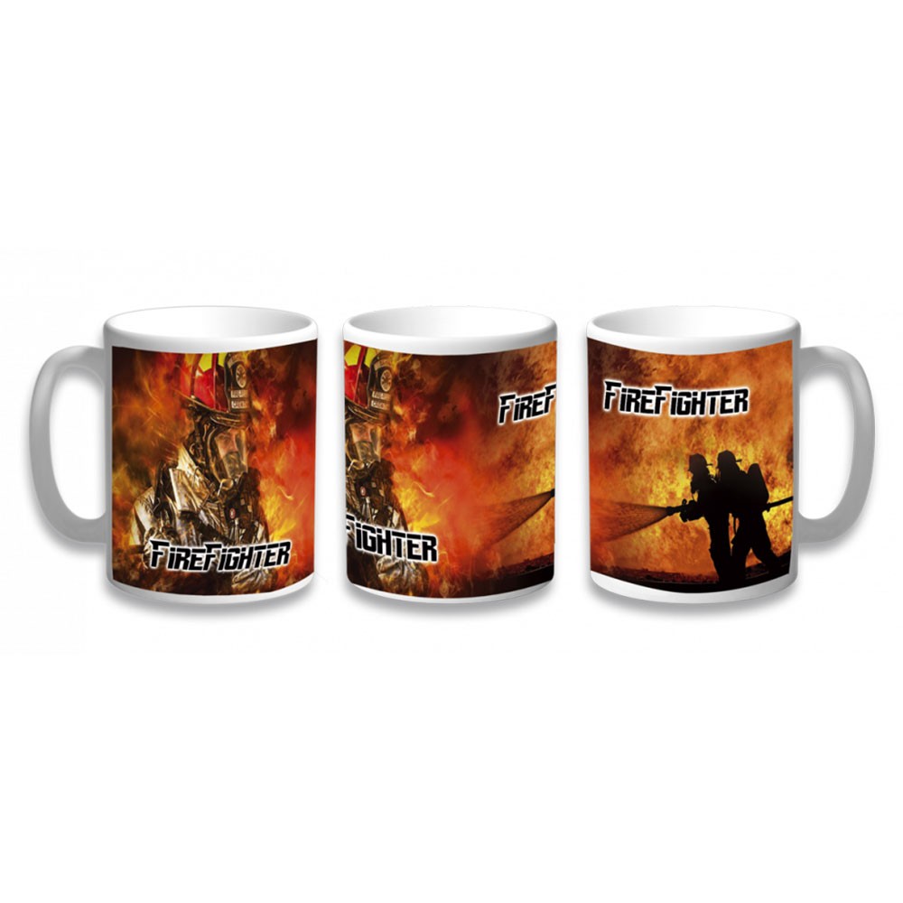 Taza Cerámica Fire Fighter