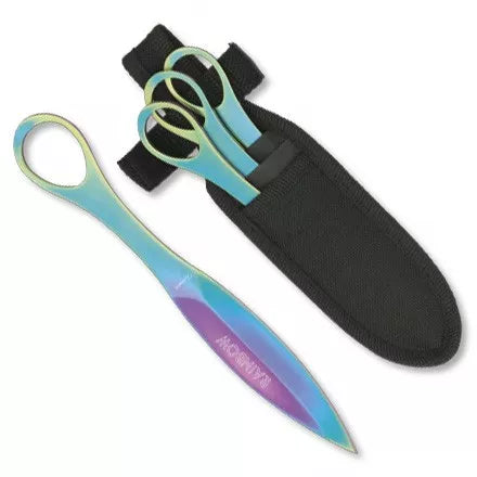 Set de 3 lanzadores Rainbow con funda
