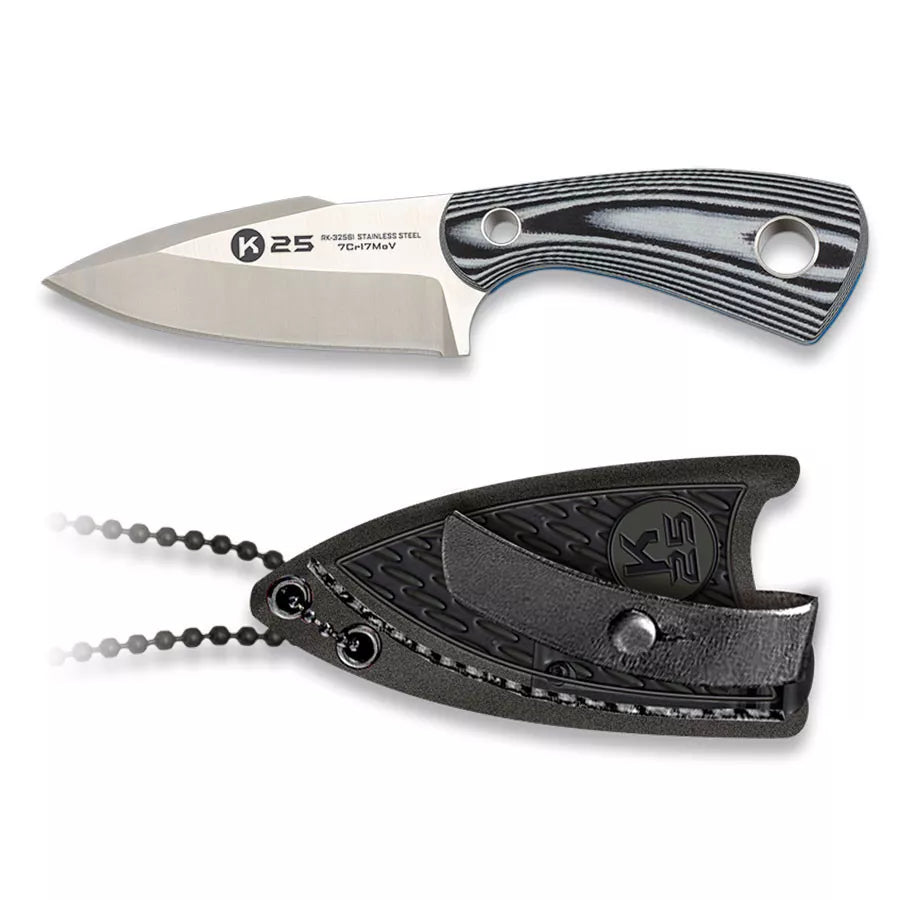 Cuchillo colgante Botero K25 CNC con funda