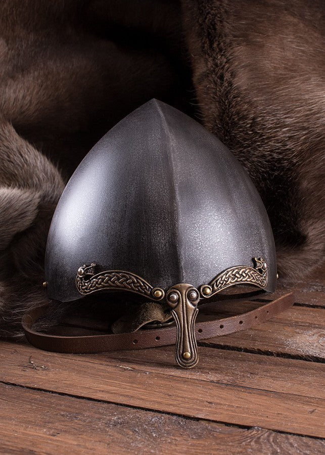 Casco Celta con nasal, acabado rústico