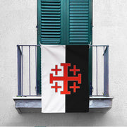 Estandarte con Cruz Orden Santo Sepulcro de Jerusalem (70x100 cms.)