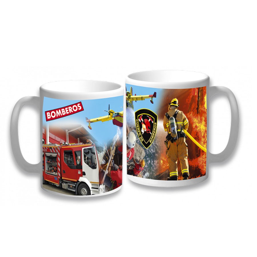 Taza Cerámica Bomberos de España