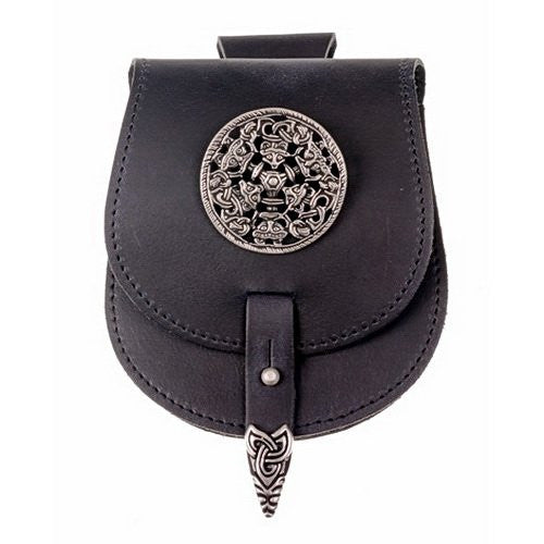 Bolsa riñonera Vikinga estilo Borre (16x13 cm.)