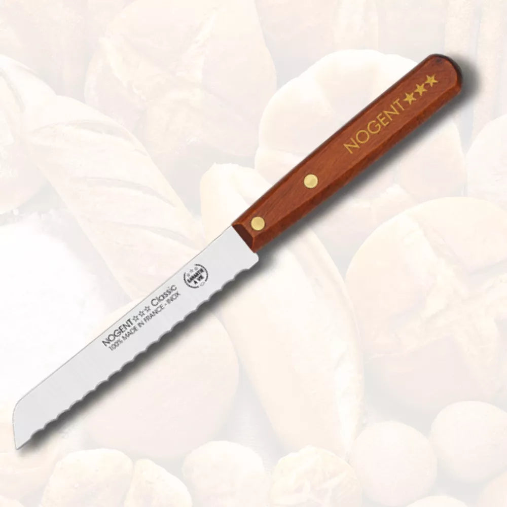 Cuchillo Panero marca NOGENT, mango madera cerezo
