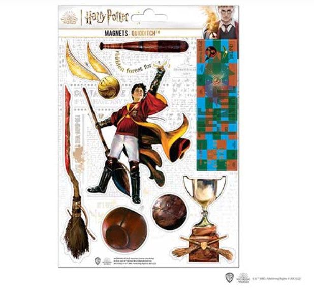 Set de imanes de goma - Quidditch - Harry Potter