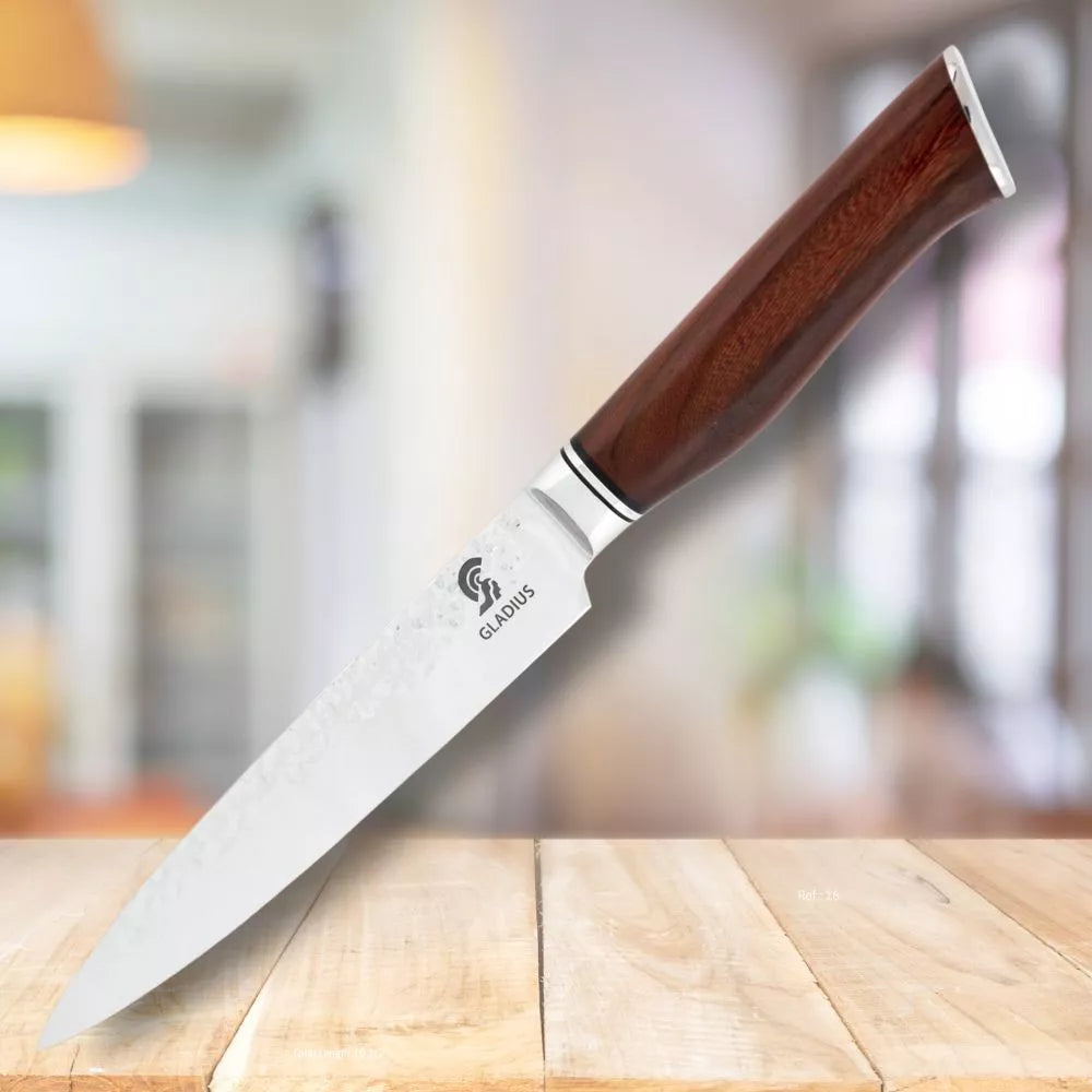 Cuchillo para filetear mango Sándalo, Art Gladius