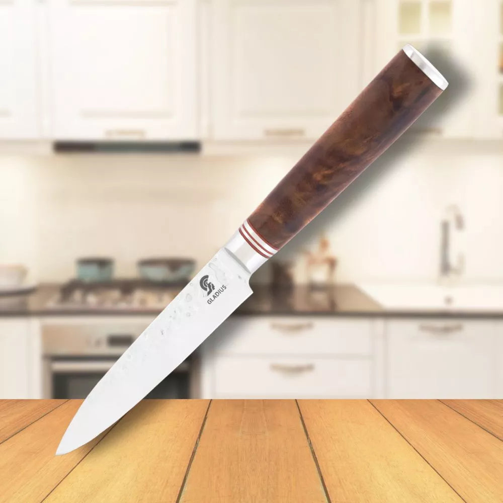 Cuchillo multiusos mango nogal, Art Gladius