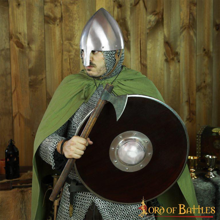 Casco nasal Olmutz siglo XI con forro de cuero, 12 g.