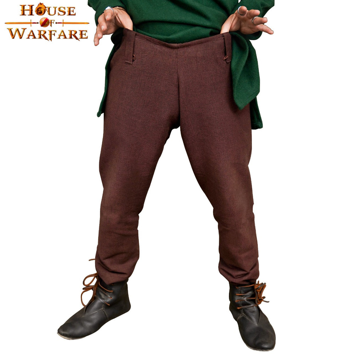 Pantalones vikingos Throsberg - Marrones
