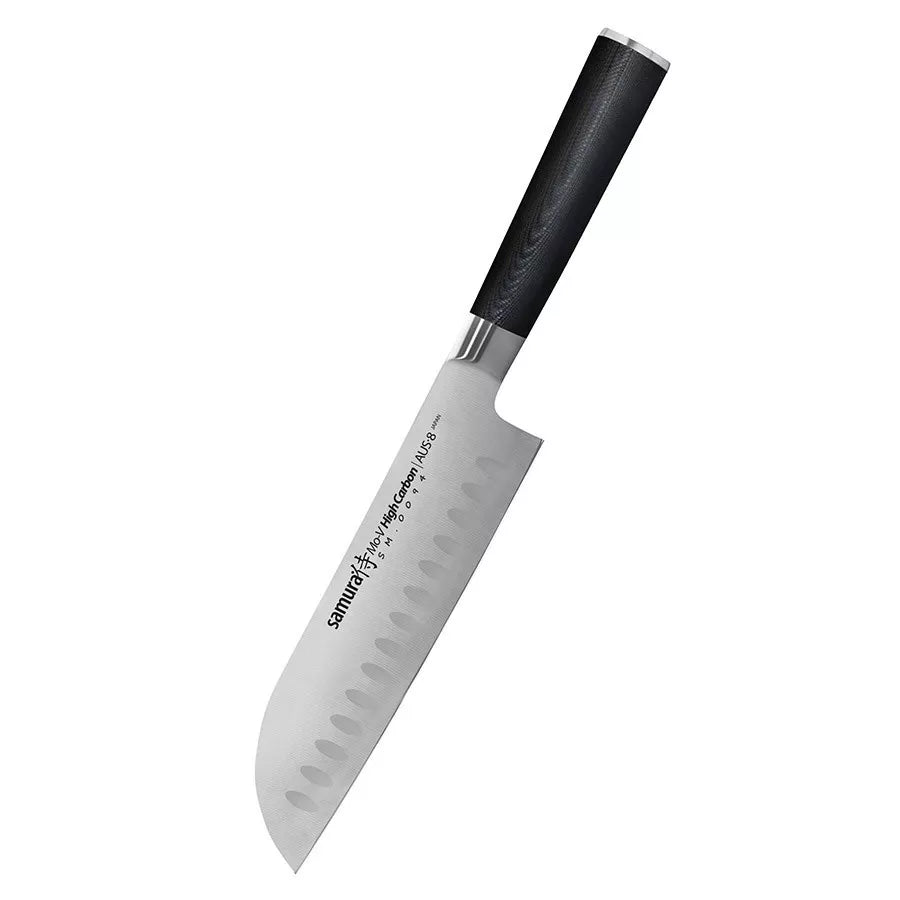 Cuchillo de cocina Santoku Samura MO-V