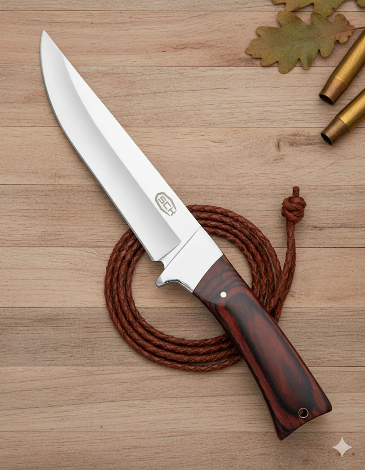 Cuchillo de caza SCK con funda de nylon (26,5 cm.)_IA