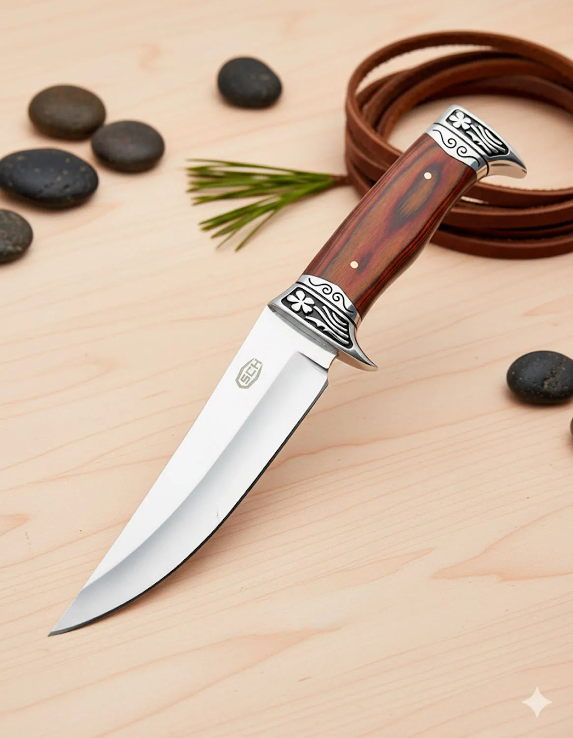 Cuchillo de caza SCK con funda de nylon (30,5 cm.)_IA