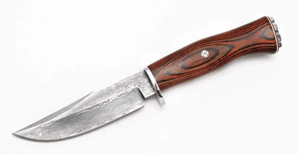 Cuchillo de caza Braco, mango madera prensada