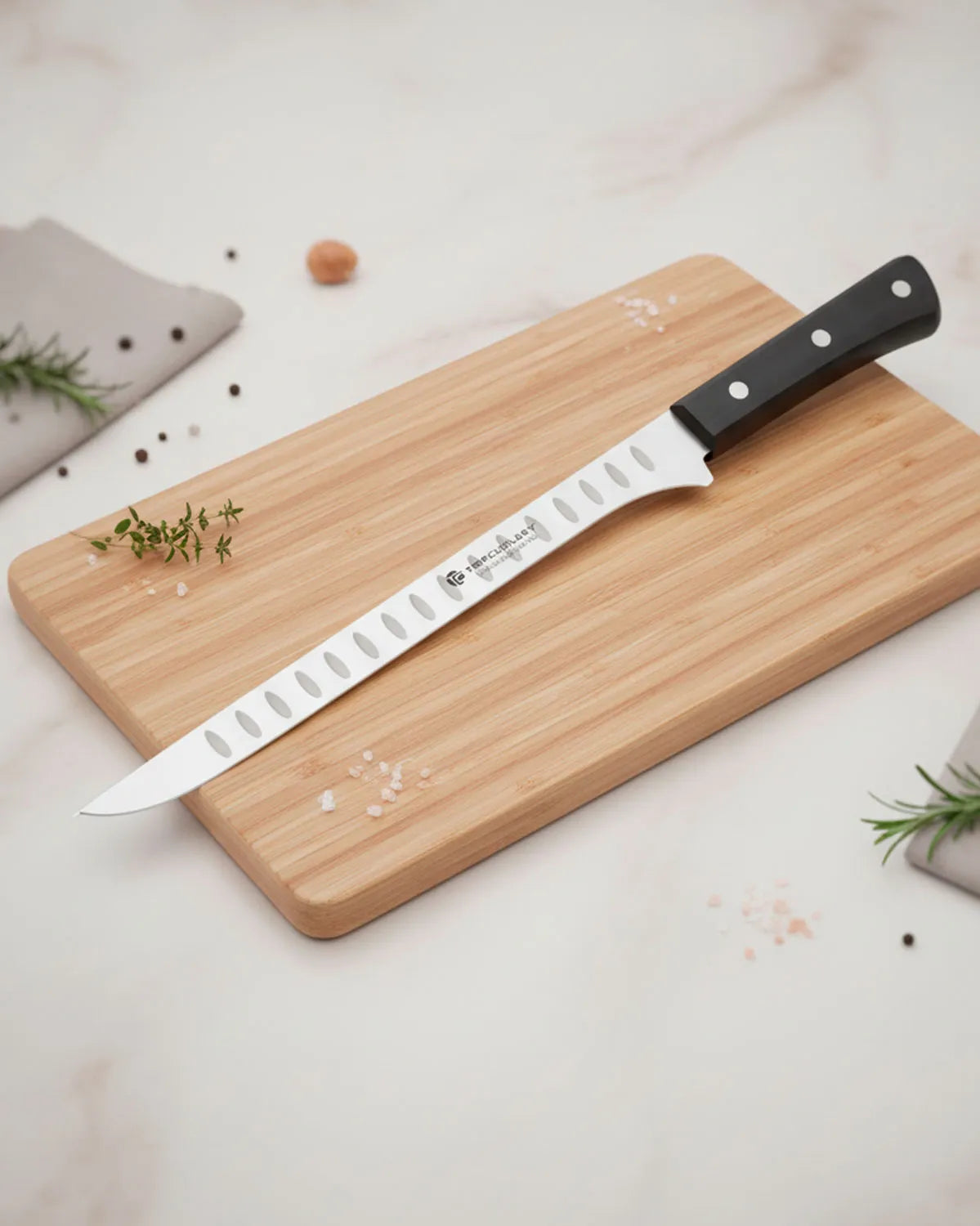 Cuchillo Jamonero marca Top Cutlery (37,20 cm.)_IA