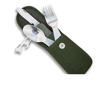 Set camping cubiertos con 3 piezas