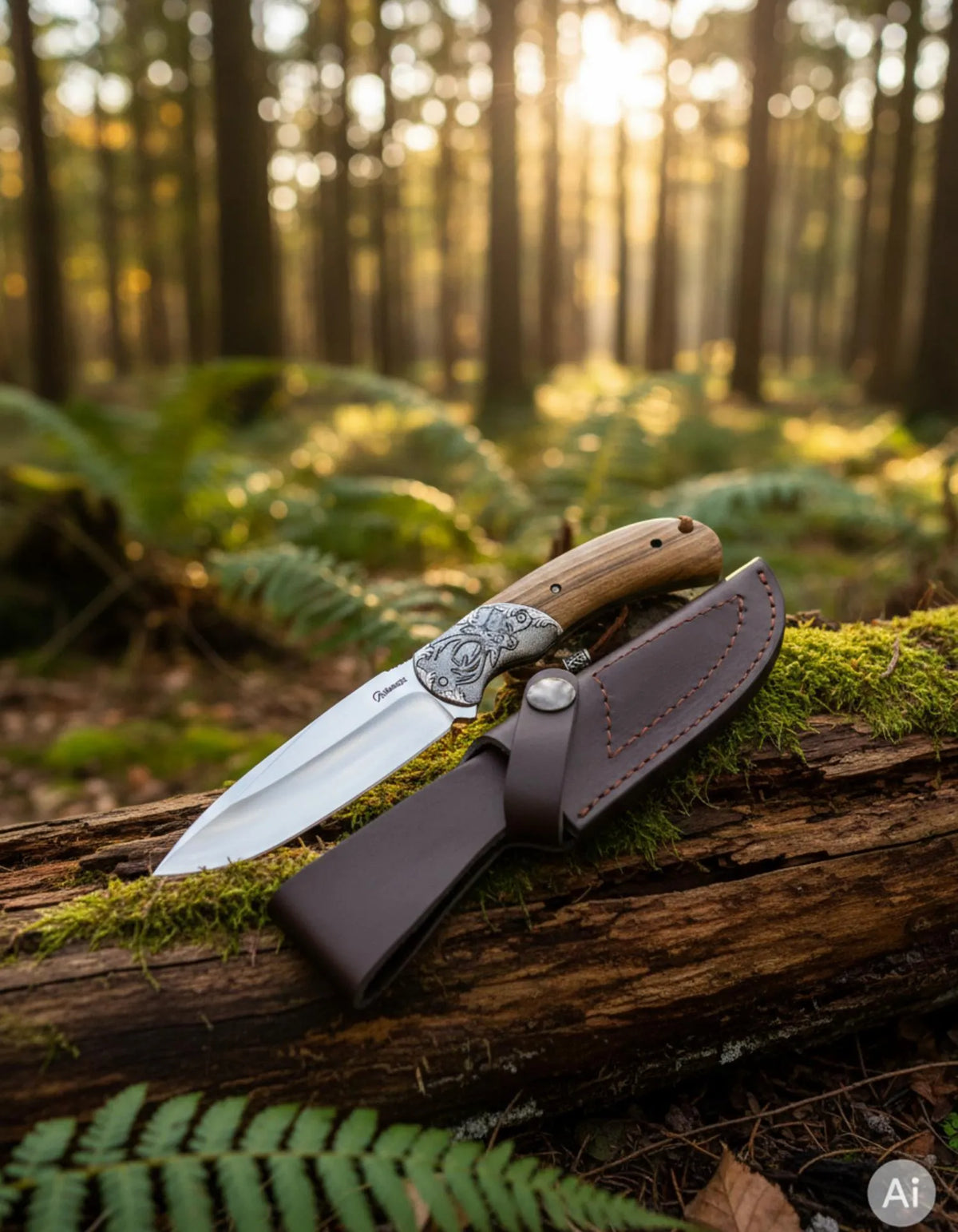 Cuchillo de caza Albainox virola Ciervo (24 cm.)