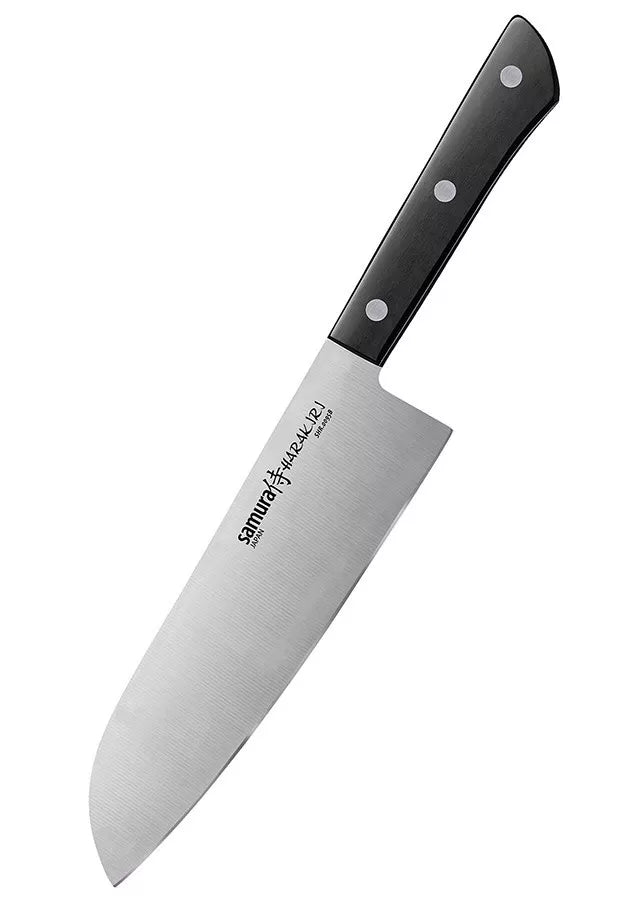 Cuchillo Japonés Santoku Samura Harakiri, hoja 180 mm.