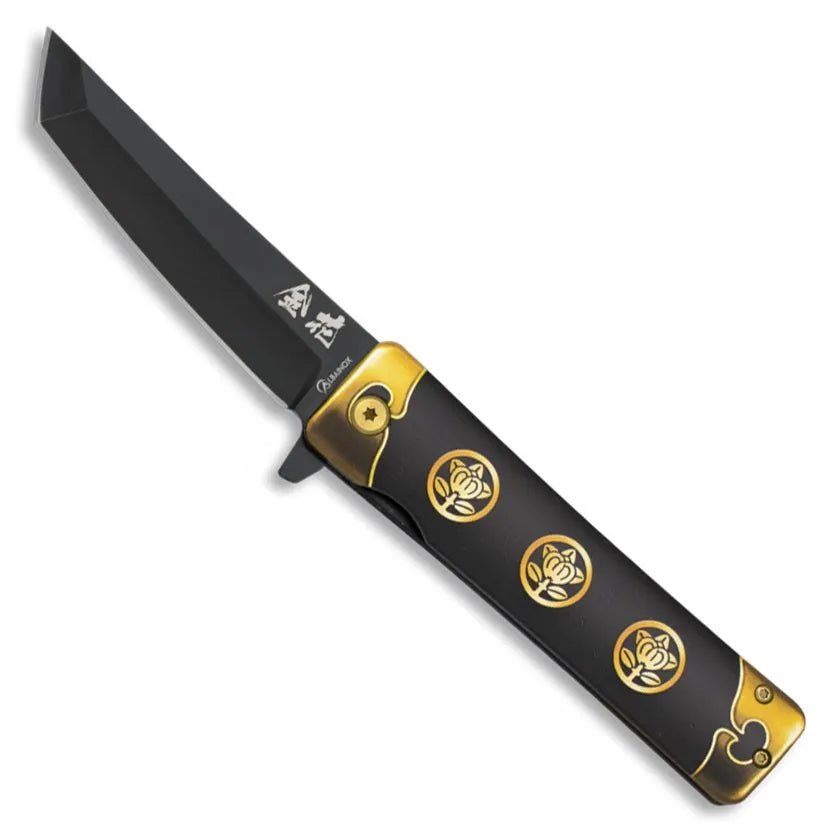 Navaja FoS Tanto. Flor de Oro