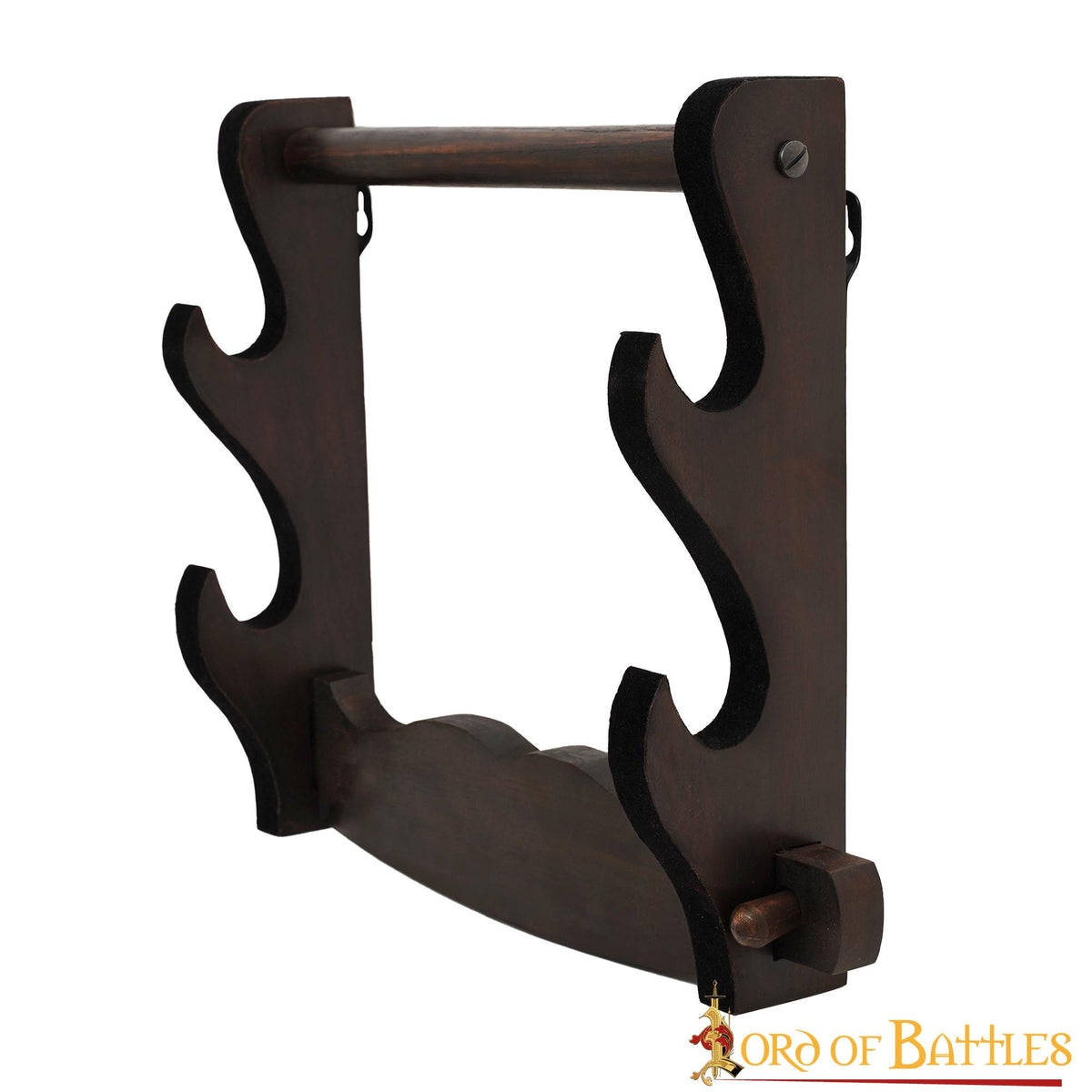 Soporte de pared para hacha o espada (30 x 37,5 cm.)