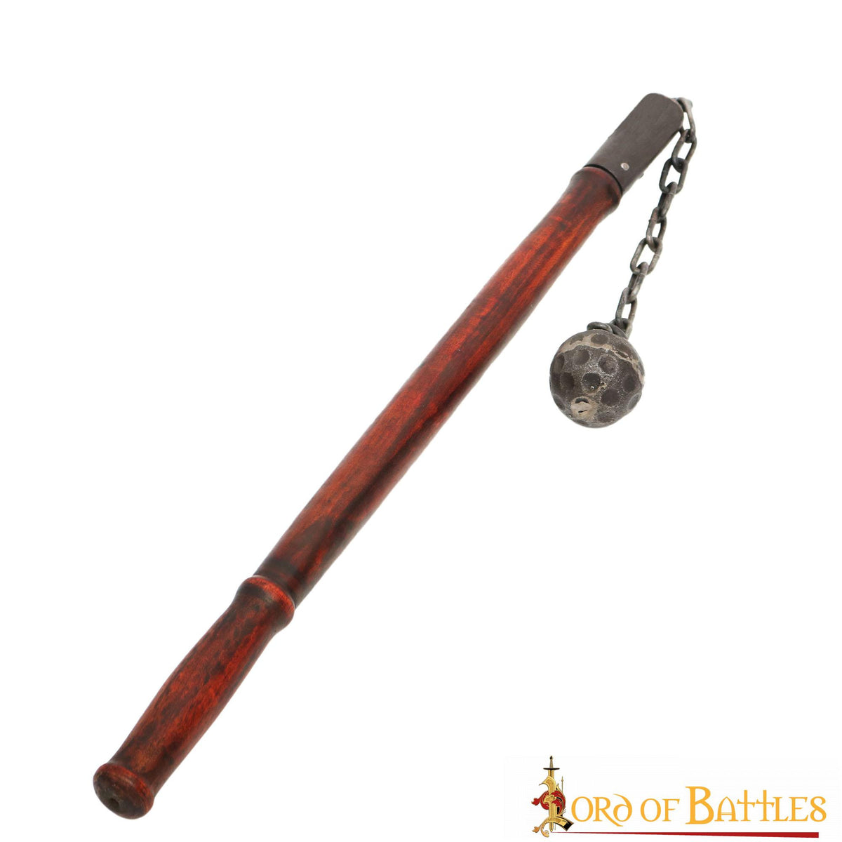 Maza medieval bola sin pinchos (62 cm.)