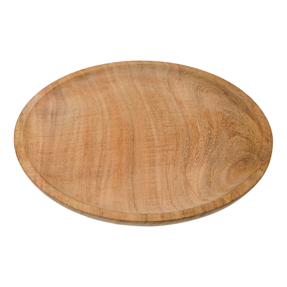 Plato medieval madera (23 cm. de diámetro)