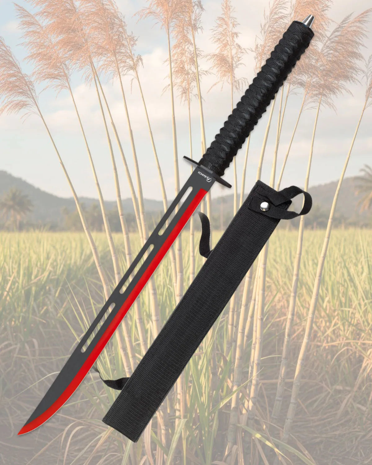 Machete cortacañas Albainox modelo Katana, hoja 40,5 cm._IA